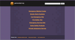Desktop Screenshot of garwoodpd.org